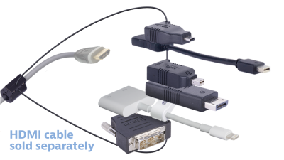 DL-AR15260 DigitaLinx Secure Adapter Ring with 6 Adapters