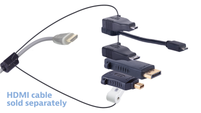 DL-AR9844 DigitaLinx Secure Adapter Ring with 5 Adapters