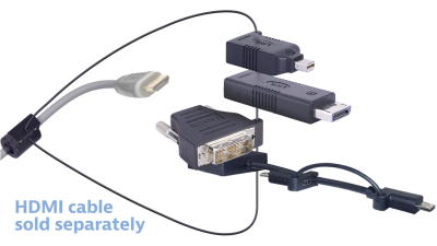 DL-AR9513 DigitaLinx Secure Adapter Ring with 4 Adapters