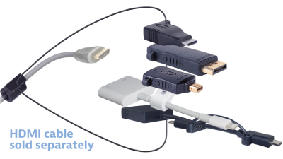 DL-AR9835 DigitaLinx Secure Adapter Ring with 5 Adapters