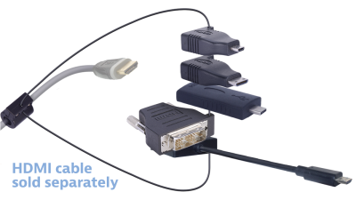 DL-AR11011 DigitaLinx Secure Adapter Ring with 5 Adapters