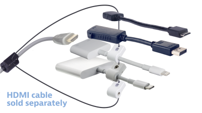 DL-AR9531 DigitaLinx Secure Adapter Ring with 4 Adapters