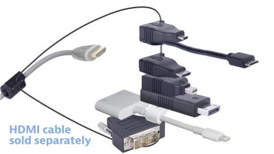 DL-AR11248 DigitaLinx Secure Adapter Ring with 7 Adapters