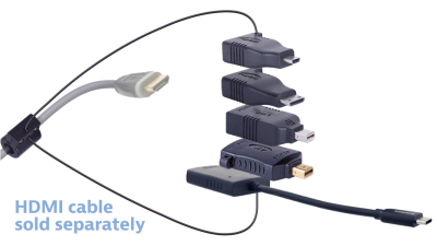 DL-AR14944 DigitaLinx Secure Adapter Ring with 5 Adapters