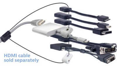 DL-AR11200 DigitaLinx Secure Adapter Ring with 7 Adapters