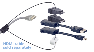 DL-AR9795 DigitaLinx Secure Adapter Ring with 4 Adapters