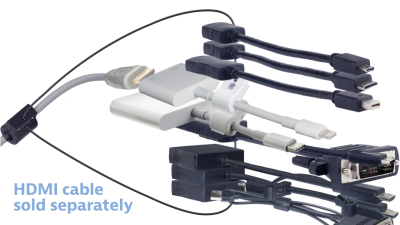 DL-AR14378 DigitaLinx Secure Adapter Ring with 10 Adapters