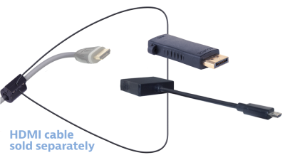 DL-AR17400 DigitaLinx Secure Adapter Ring with 2 Adapters