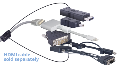 DL-AR9479 DigitaLinx Secure Adapter Ring with 6 Adapters