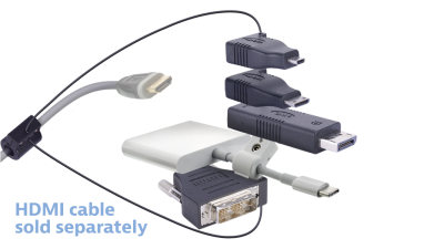 DL-AR13528 DigitaLinx Secure Adapter Ring with 5 Adapters