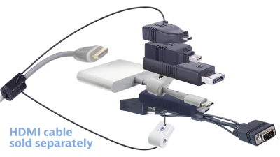 DL-AR12301 DigitaLinx Secure Adapter Ring with 6 Adapters