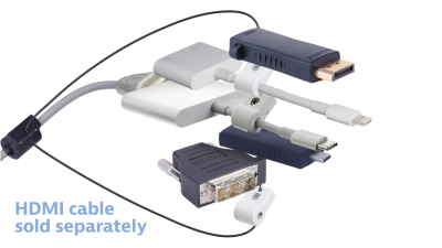 DL-AR14612 DigitaLinx Secure Adapter Ring with 5 Adapters