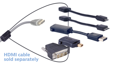 DL-AR9242 DigitaLinx Secure Adapter Ring with 5 Adapters