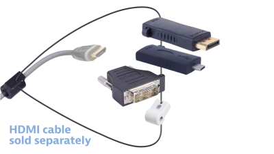 DL-AR10844 DigitaLinx Secure Adapter Ring with 3 Adapters