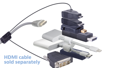 DL-AR13806 DigitaLinx Secure Adapter Ring with 8 Adapters