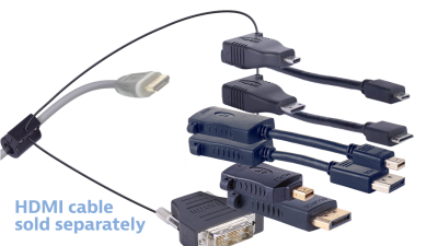 DL-AR9215 DigitaLinx Secure Adapter Ring with 9 Adapters