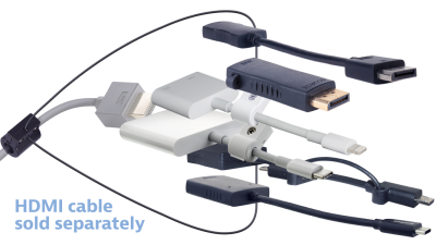 DL-AR9118 DigitaLinx Secure Adapter Ring with 6 Adapters