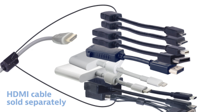 DL-AR11441 DigitaLinx Secure Adapter Ring with 10 Adapters