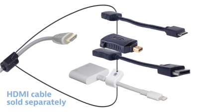 DL-AR13288 DigitaLinx Secure Adapter Ring with 4 Adapters