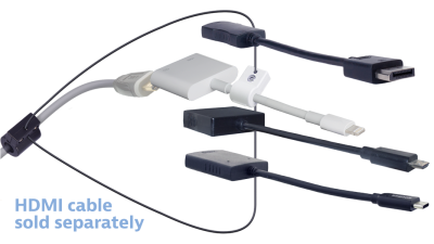 DL-AR9954 DigitaLinx Secure Adapter Ring with 4 Adapters