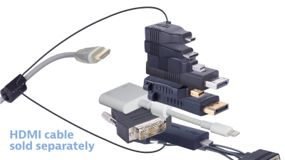 DL-AR9855 DigitaLinx Secure Adapter Ring with 10 Adapters