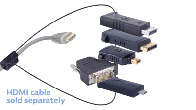 DL-AR9783 DigitaLinx Secure Adapter Ring with 5 Adapters