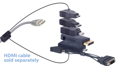 DL-AR14458 DigitaLinx Secure Adapter Ring with 6 Adapters