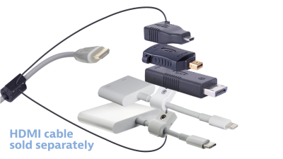 DL-AR14156 DigitaLinx Secure Adapter Ring with 5 Adapters