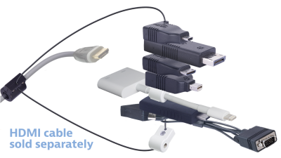 DL-AR9909 DigitaLinx Secure Adapter Ring with 7 Adapters