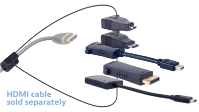 DL-AR13381 DigitaLinx Secure Adapter Ring with 5 Adapters