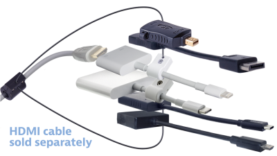 DL-AR12579 DigitaLinx Secure Adapter Ring with 6 Adapters