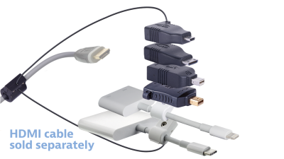 DL-AR9298 DigitaLinx Secure Adapter Ring with 6 Adapters