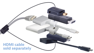 DL-AR15825 DigitaLinx Secure Adapter Ring with 6 Adapters