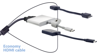 DL-AR5756-E06 DigitaLinx Secure Adapter Ring with 3 Adapters