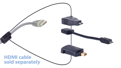 DL-AR9235 DigitaLinx Secure Adapter Ring with 3 Adapters