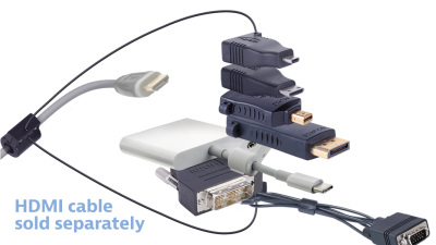 DL-AR9859 DigitaLinx Secure Adapter Ring with 7 Adapters