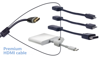 DL-AR10752-P06 DigitaLinx Secure Adapter Ring with 4 Adapters