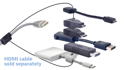 DL-AR10780 DigitaLinx Secure Adapter Ring with 6 Adapters