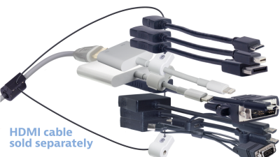 DL-AR15344 DigitaLinx Secure Adapter Ring with 10 Adapters