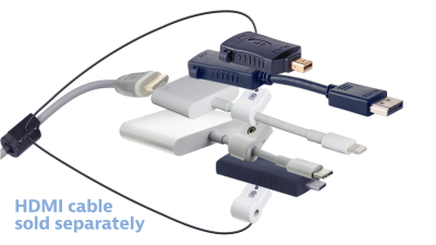 DL-AR14162 DigitaLinx Secure Adapter Ring with 5 Adapters