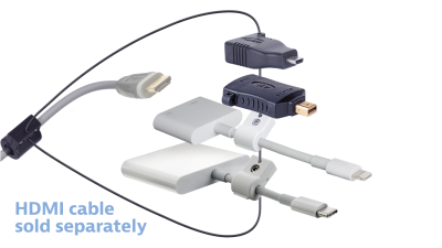 DL-AR12334 DigitaLinx Secure Adapter Ring with 4 Adapters