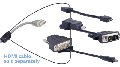 DL-AR17490 DigitaLinx Secure Adapter Ring with 5 Adapters