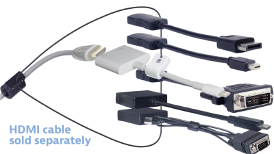 DL-AR9737 DigitaLinx Secure Adapter Ring with 6 Adapters