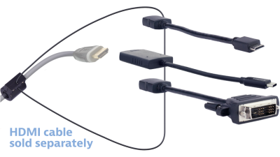 DL-AR13262 DigitaLinx Secure Adapter Ring with 3 Adapters