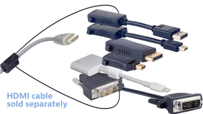 DL-AR9817 DigitaLinx Secure Adapter Ring with 7 Adapters