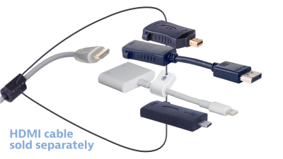 DL-AR13782 DigitaLinx Secure Adapter Ring with 4 Adapters