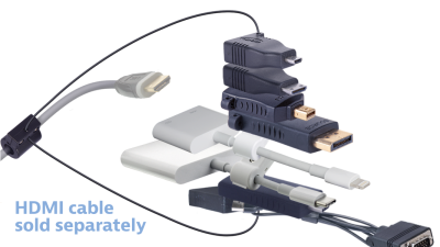 DL-AR11631 DigitaLinx Secure Adapter Ring with 8 Adapters