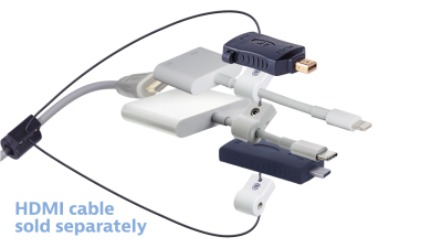 DL-AR9364 DigitaLinx Secure Adapter Ring with 4 Adapters