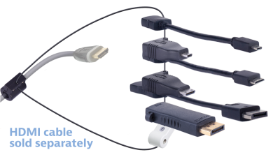 DL-AR16836 DigitaLinx Secure Adapter Ring with 6 Adapters