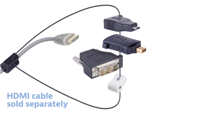 DL-AR9589 DigitaLinx Secure Adapter Ring with 3 Adapters